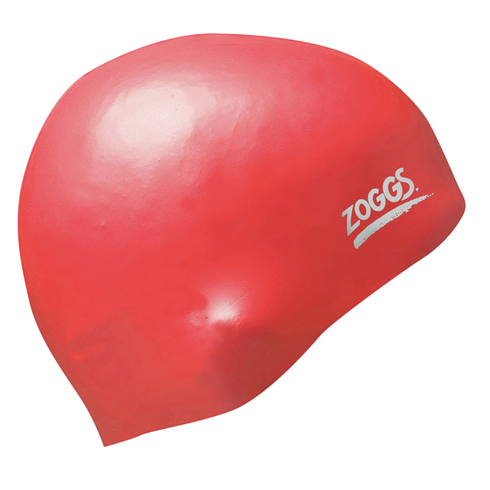 Zoggs Easy-fit silicone badmuts rood