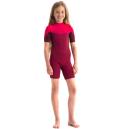 Jobe boston 2mm shorty wetsuit kind hot pink