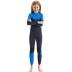 boston 3/2mm wetsuit kind blauw