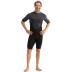 perth 3/2mm shorty wetsuit heren graphite grijs