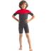 boston 2mm shorty wetsuit kind rood