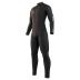 The One fullsuit wetsuit heren 5/3mm Zipfree zwart