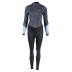 Fire steamer 5/3 mm rugrits grijs wetsuit dames