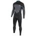 Fusion steamer 3/2 mm rugrits zwart wetsuit heren