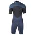 Fusion shorty 2/2 mm rugrits misty blauw wetsuit heren